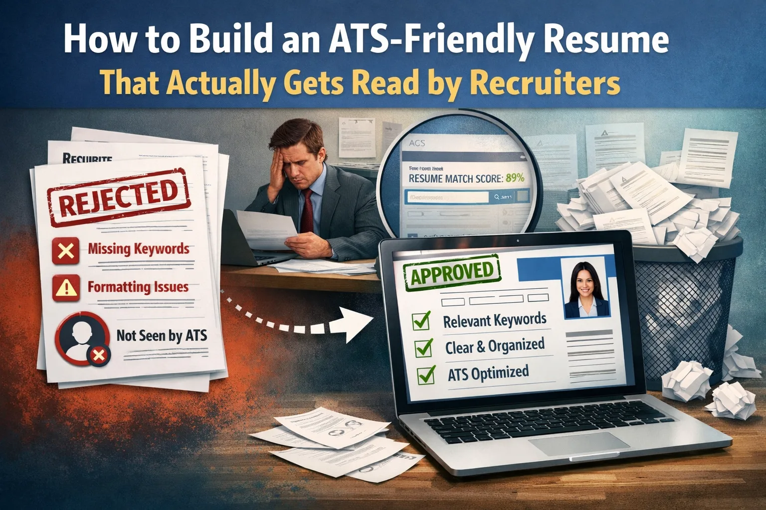 How to Build an ATS-Friendly Resume That Actually Gets Read by Recruiters (Free Guide for 2026)